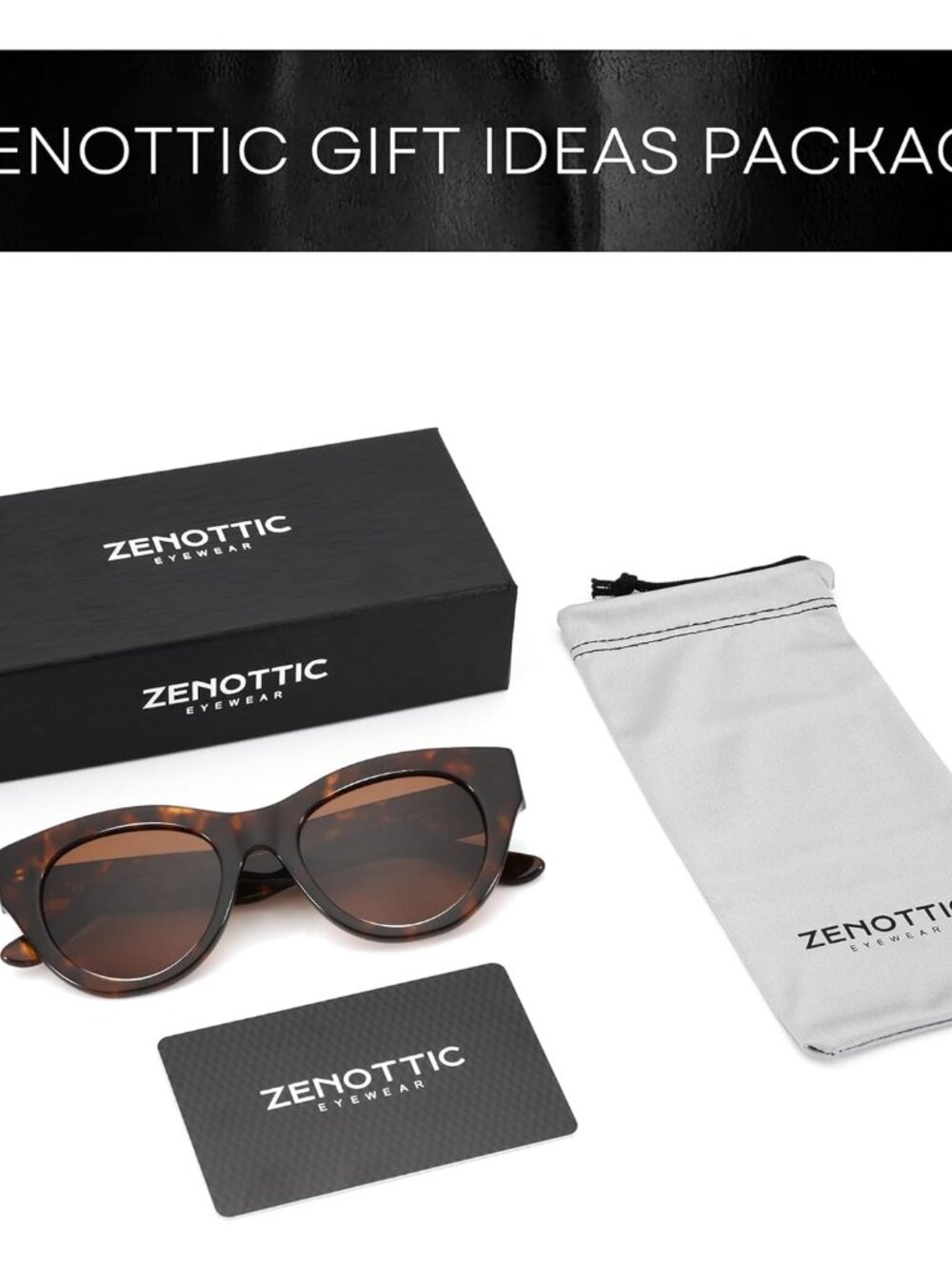 Polarized Sunglasses Women Round: Trendy Sun Glasses for Ladies - Retro Classic - Picture 6 of 6